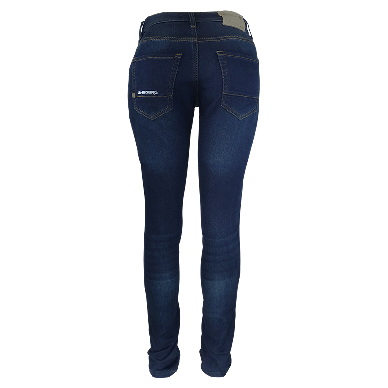 PANT.MUJER TEJANO KEVLAR"CHIC 02"AZUL