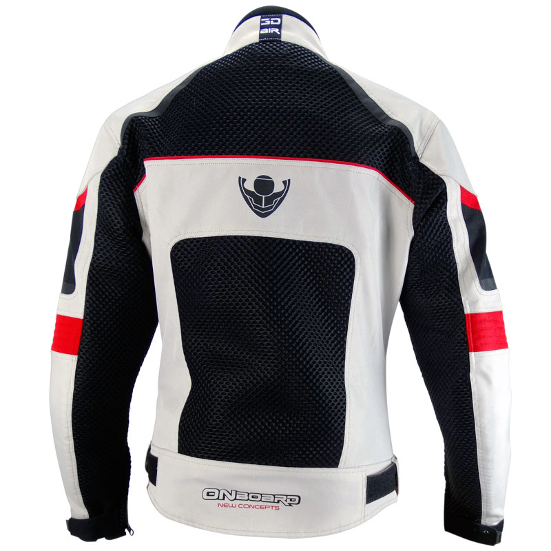 PACK CHAQ. MUJER "3D-AIR" GRIS/NG./RJ.+ DRY-B