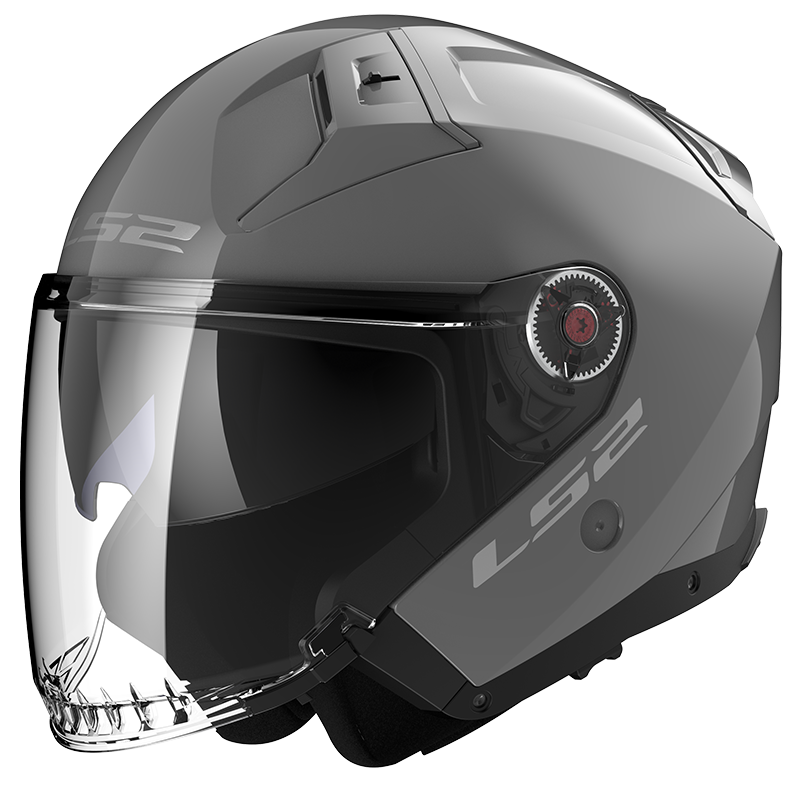 Casco LS2 OF603 INFINITY II SOLID nardo gris