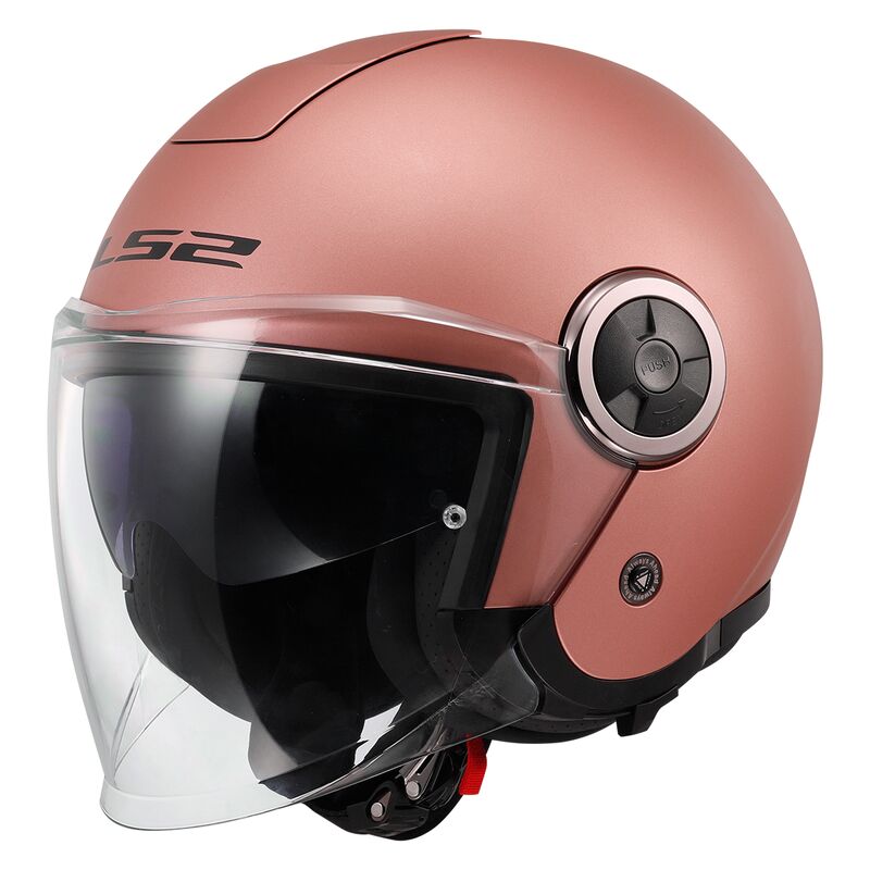 Casco LS2 OF620 CLASSY SOLID MATT oro rosa