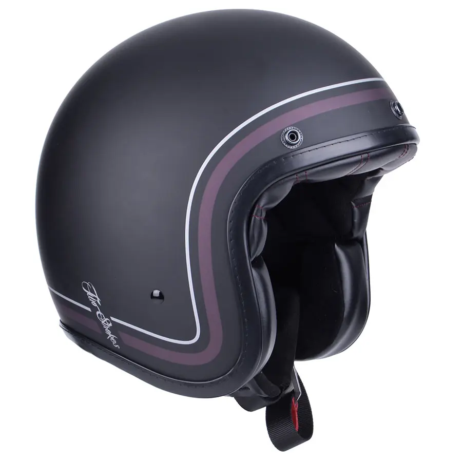 Casco Jet By City Two Strokes black