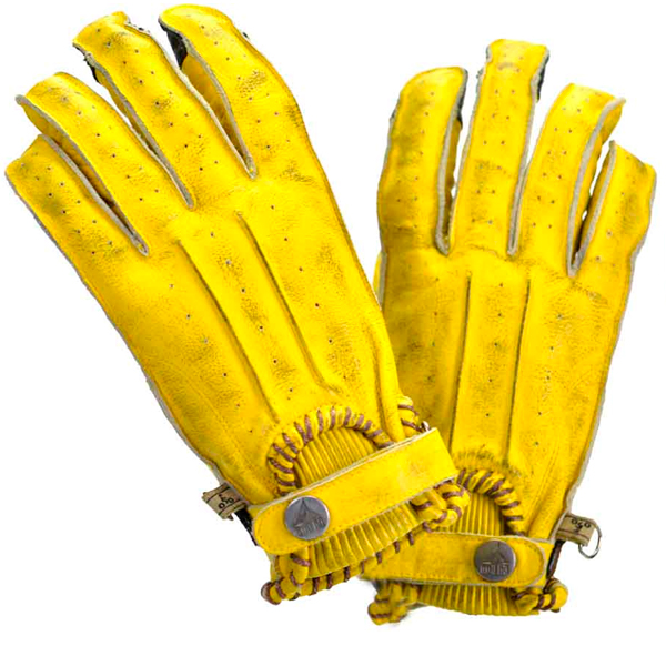 GLOVES SECOND SKIN MAN YELLOW