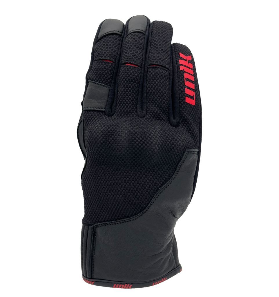 Guante Unik C-96 negro y rojo