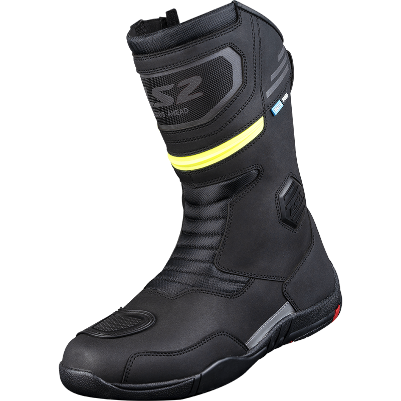 Botas LS2 Goby Lady Boots Wp Black H-V Yellow