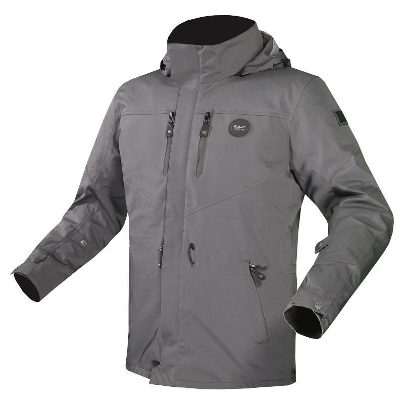 Chaquetas LS2 Rambla Evo Man Jacket Dark Titanium Grey