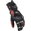 Guantes LS2 Feng Racing Gloves Black Red