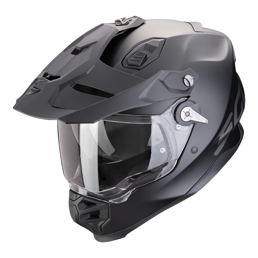 Casco Scorpion Adventure Adf-9000 Air Solid Negro mate