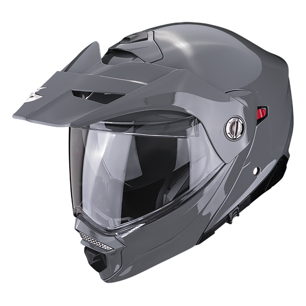 Casco Scorpion Adventure Adx-2 Solid Gris cemento