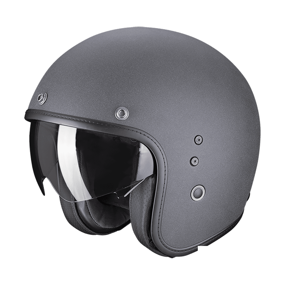 Casco Scorpion Jet Belfast Evo Graphite Gris oscuro