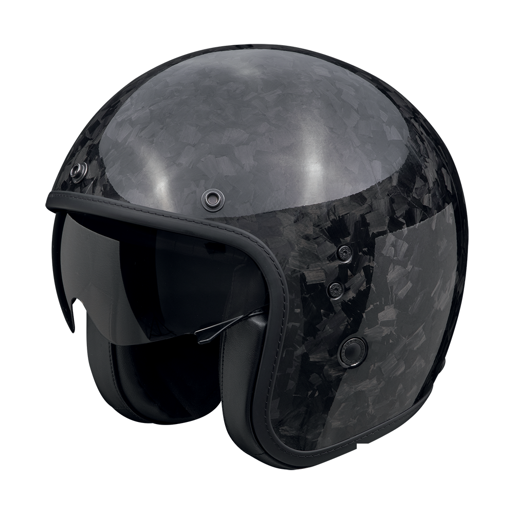 Casco Scorpion Jet Belfast Evo Onyx Carbon Solid Negro