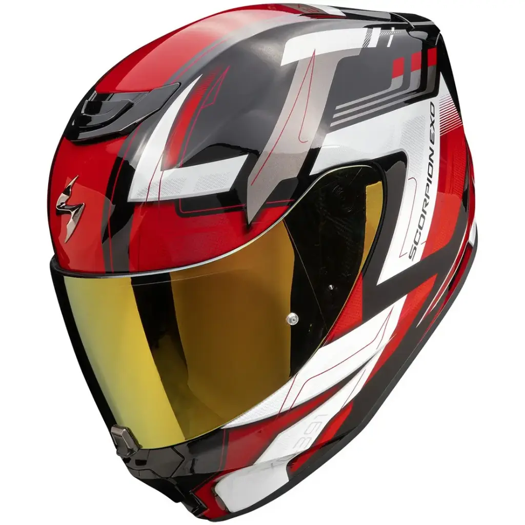 Casco Scorpion Exo-391 Captor Black Red