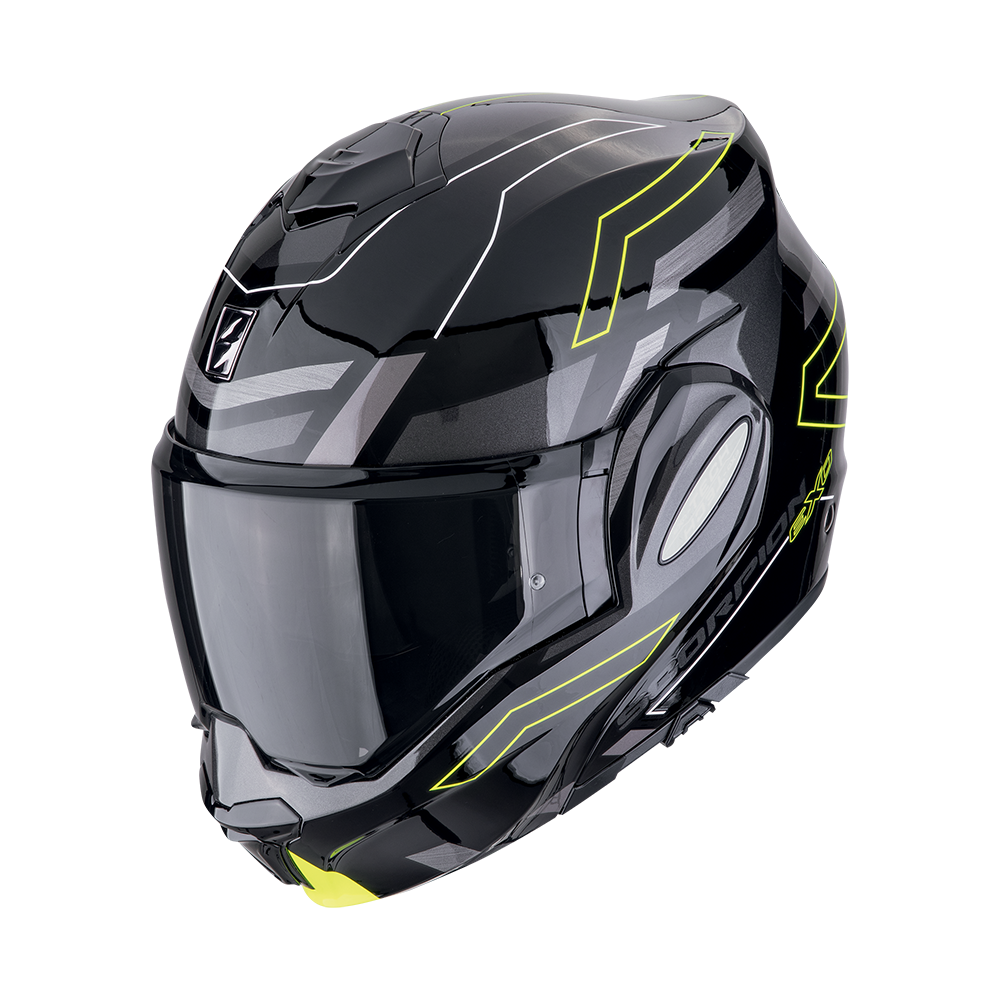 Scorpion Exo-Tech Evo Conquer Black-Neon yellow