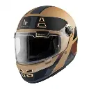 Casco MT FF119 JARAMA 68TH C9 DORADO Mate