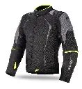 Chaqueta Seventy Degrees Sd-Jr47 Invierno Racing Hombre Negra/Gris/fluor