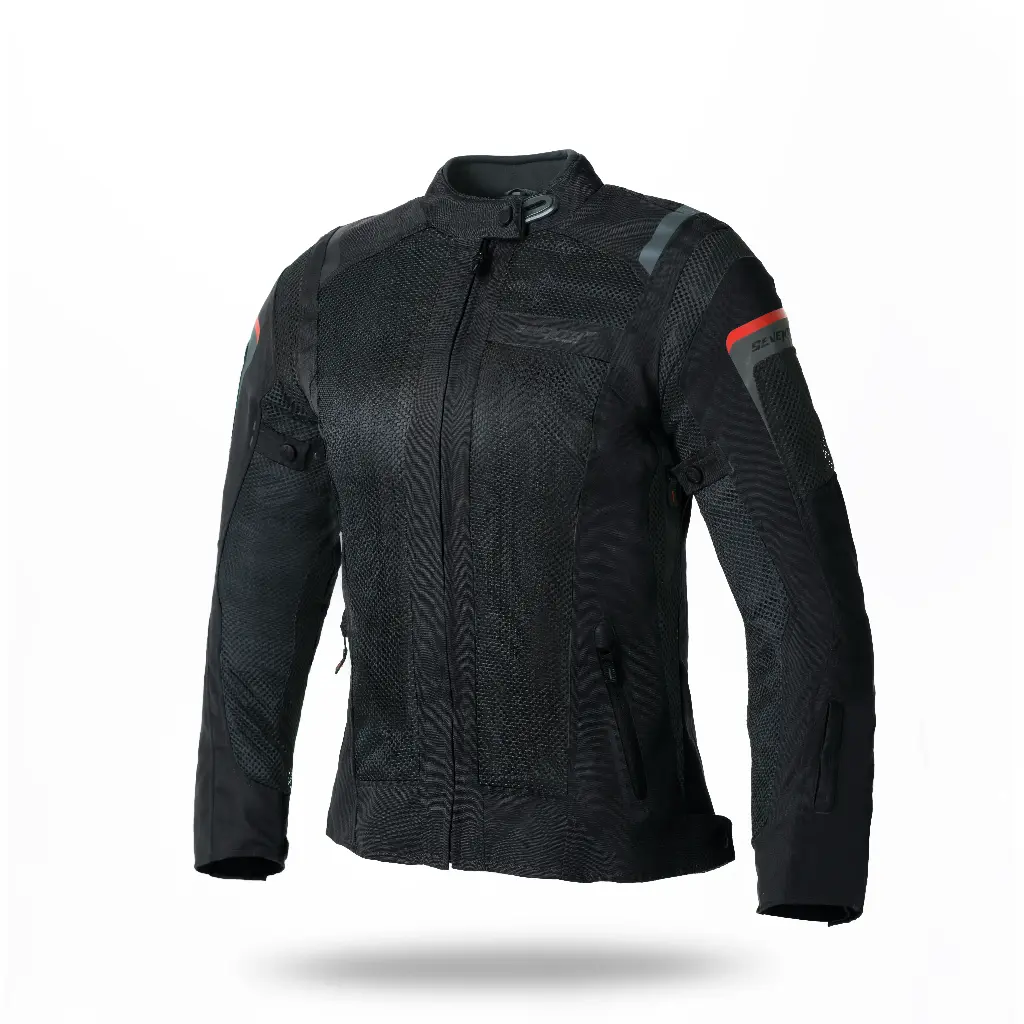 Chaqueta Seventy Degrees Sd-Jt58 Verano Touring Mujer Negro