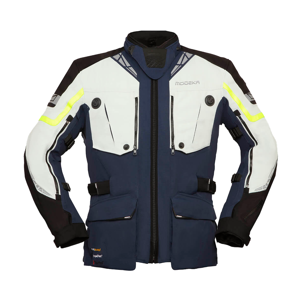 Modeka Panamericana II Jacket Blue/Light Grey