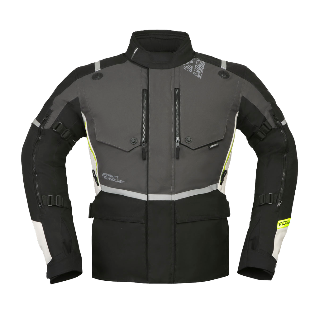 Modeka Trohn Jacket Dark Gray/Light Gray