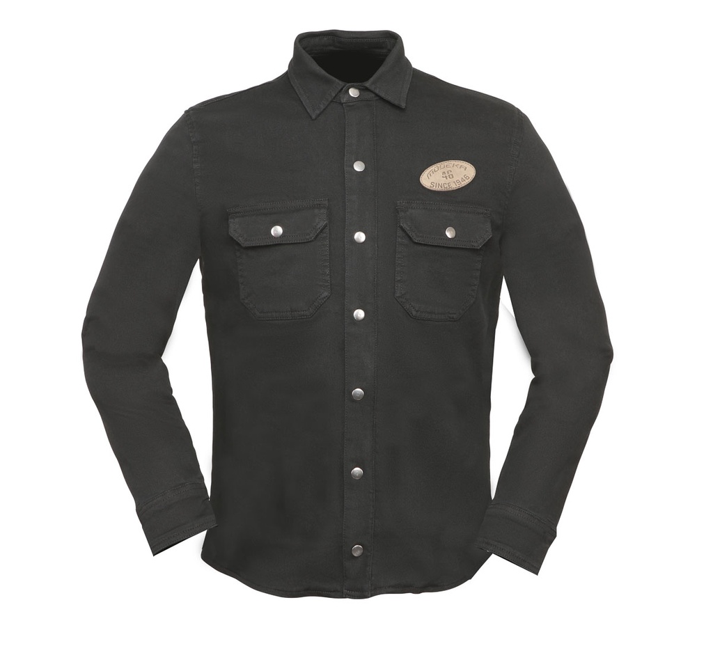 Modeka Overshirt Oliwer Black