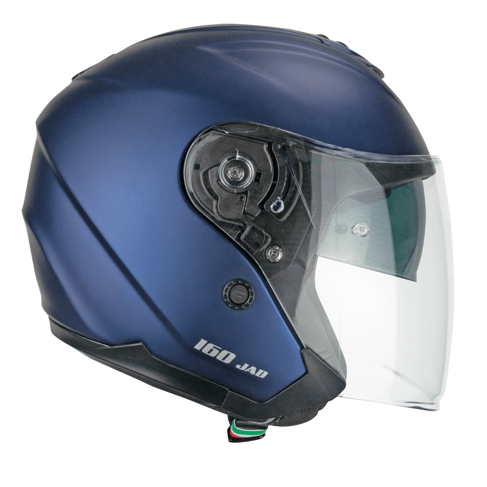 Casco jet CGM 160A JAD MONO Azul satinado