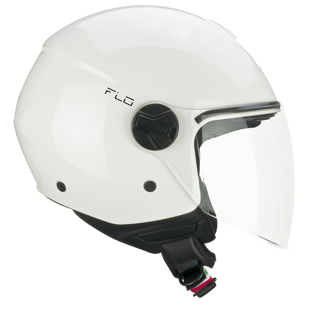 Casco jet CGM 167A FLO MONO Blanco largo
