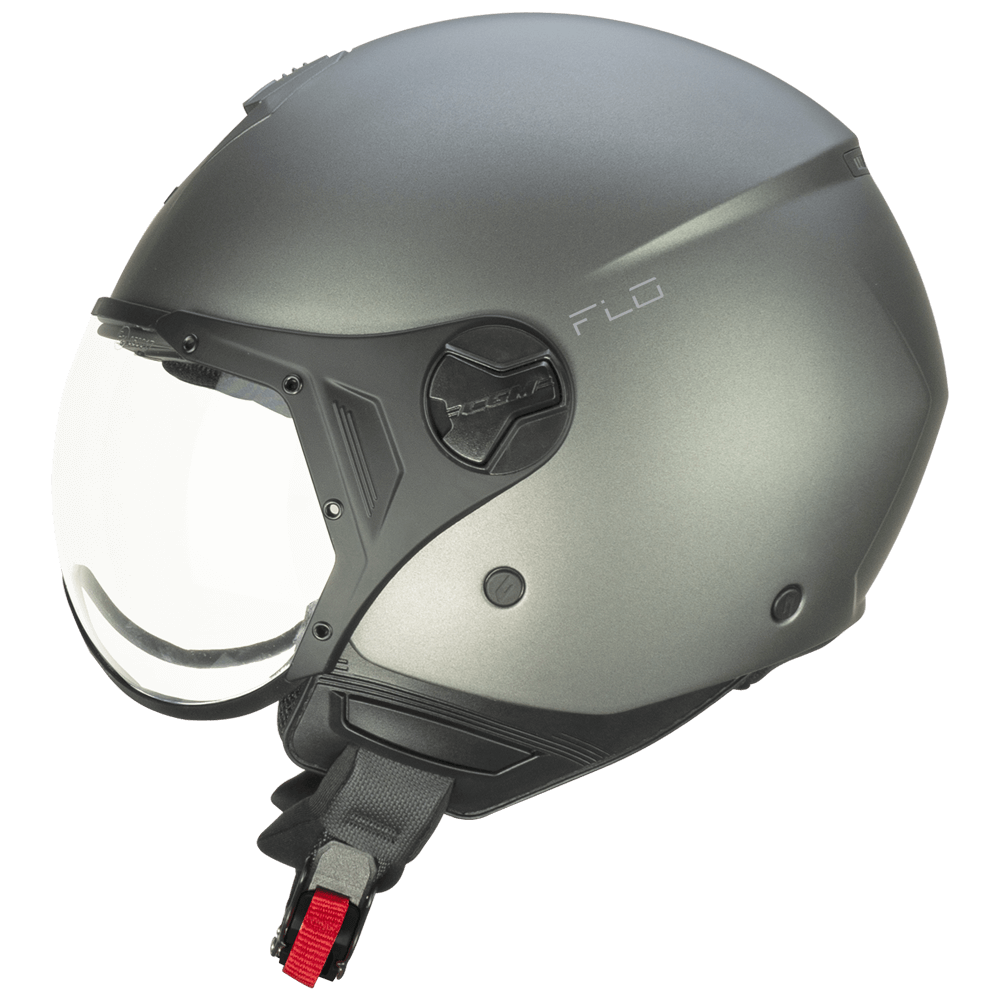 Casco jet CGM 167A FLO MONO Forma satinada antracita