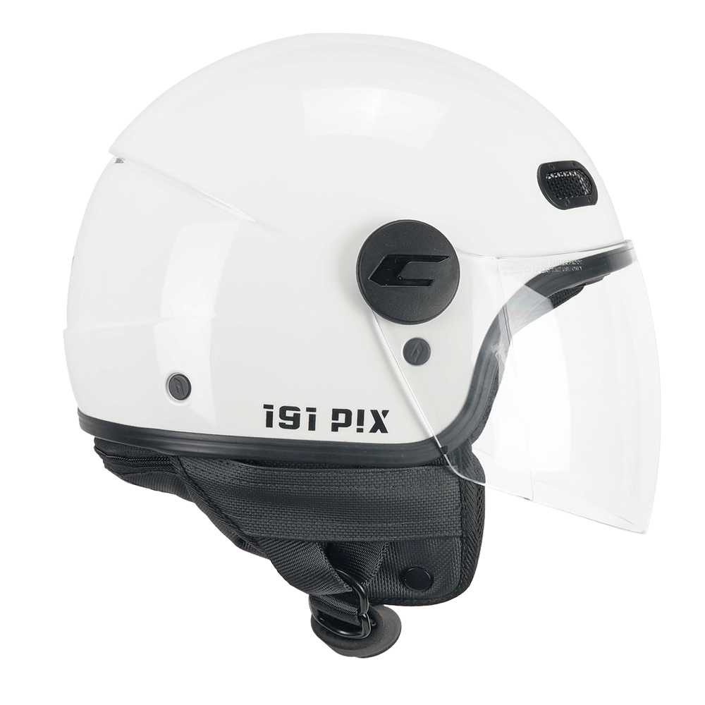 Casco jet CGM 191A PIX MONO Blanco largo
