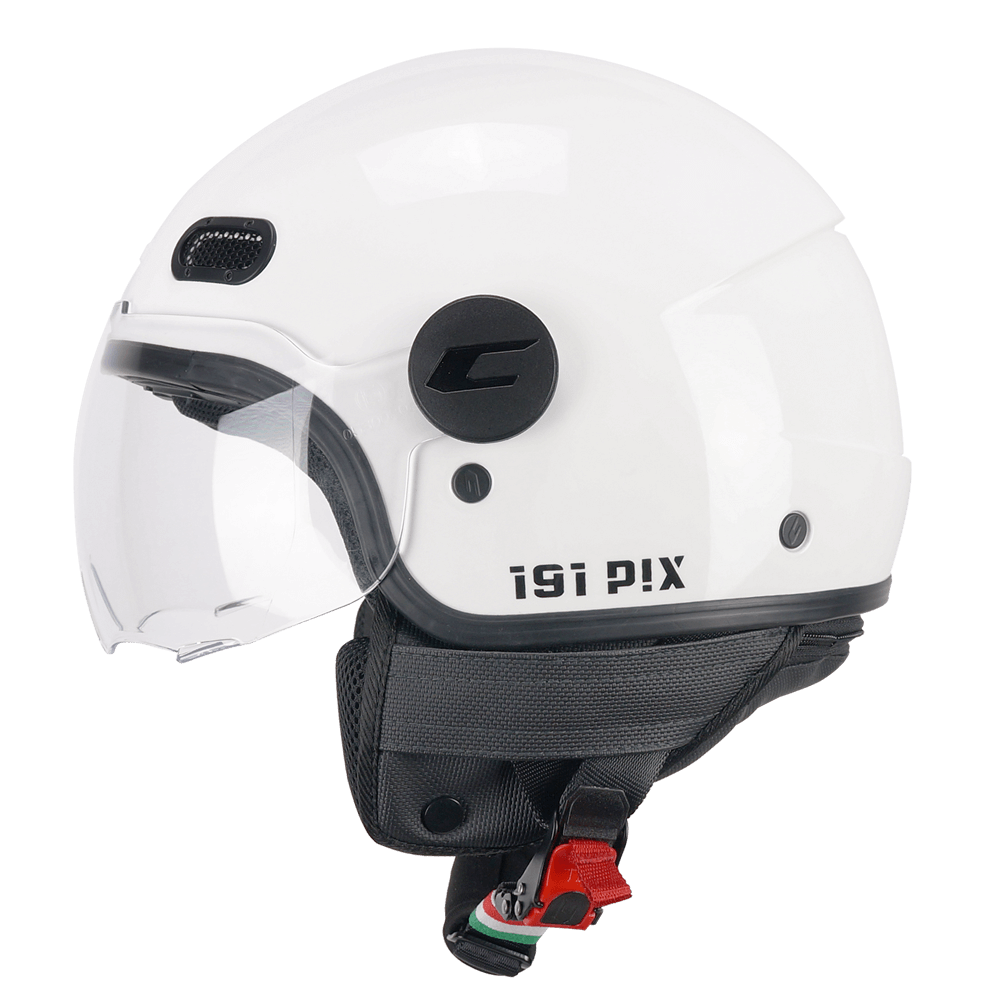 Casco jet CGM 191A PIX MONO Forma blanca