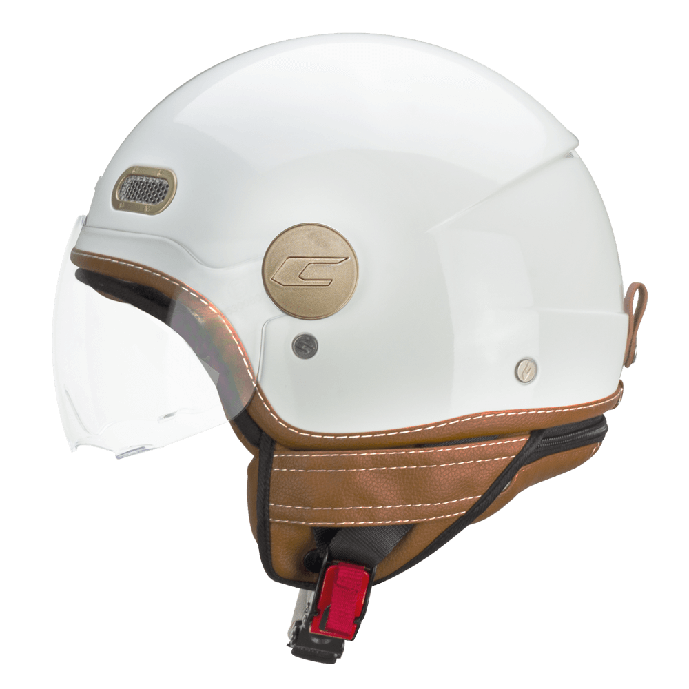 Casco jet CGM 191I PIX IT Verde Blanco Rojo corta