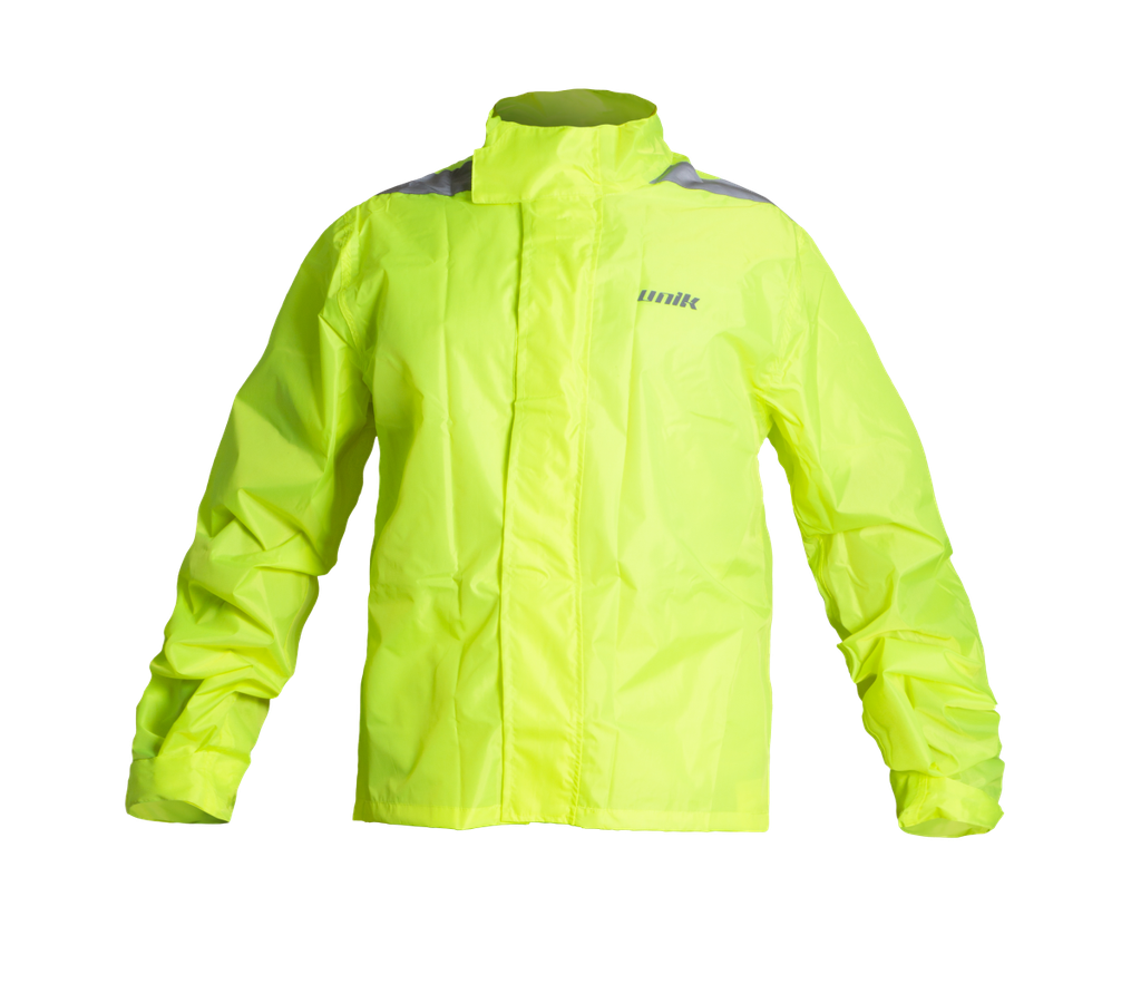 Unik chaqueta impermeable top RJ-11 amarillo fluor