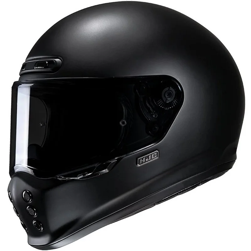 Casco HJC V10 Uni Negro Semi Mate
