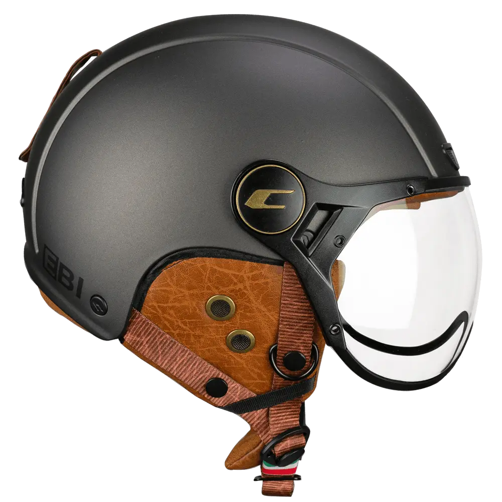 Casco bici CGM Ebi Vintage grafito