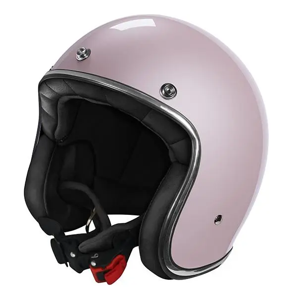 Casco Jet Stormer Quartz Rosa brillo