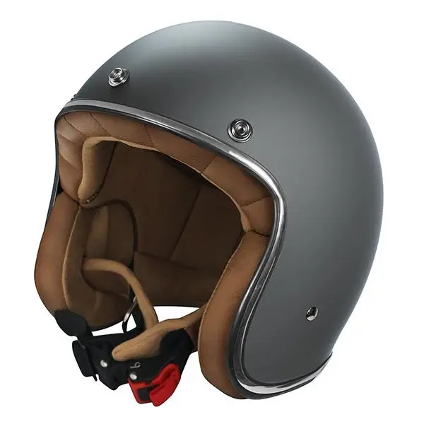 Casco Jet Stormer Quartz Gris mate