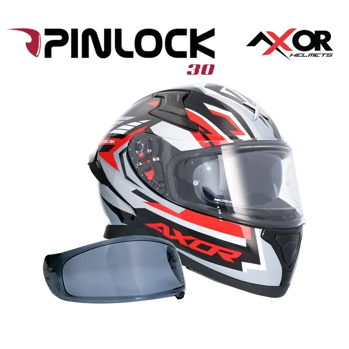 Axor Apex Streak negro brillo y rojo