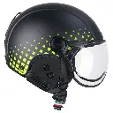 Casco bici CGM Ebi Tone negro mate flúor