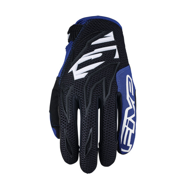 GUANTES FIVE MXF3 v2 NEGRO / BLANCO / AZUL