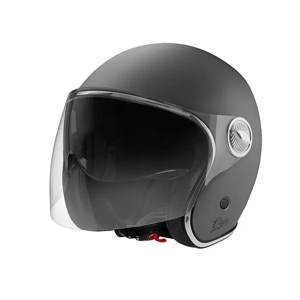 Casco Jet Stormer Clyde gunmetal grey