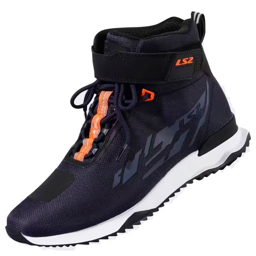 Botas LS2 Acrux Man Boots Dark Blue H-V Orange