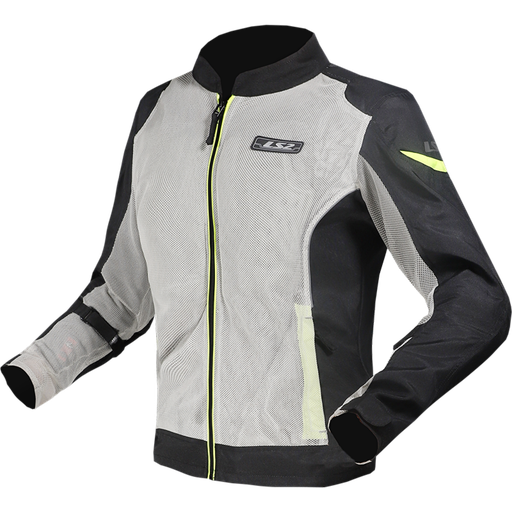 Chaquetas LS2 Airy Evo Lady Jacket Black Grey Yellow