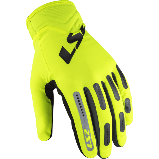 Guantes LS2 Bend Man Gloves H-V Yellow Grey