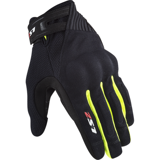 Guantes LS2 Dart 2 Man Gloves Black H-V Yellow