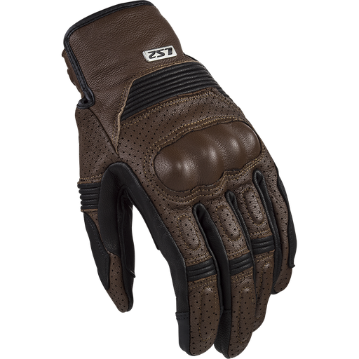 Guantes LS2 Duster Man Gloves Brown Black