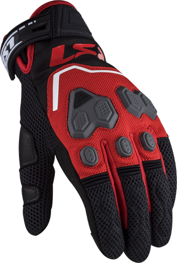 Guantes LS2 Vega Man Gloves Black Red