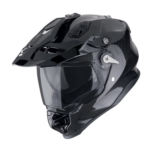 Casco Scorpion Adventure Adf-9000 Carbon Air Solid Negro