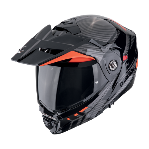 Casco Scorpion Adventure Adx-2 Lewis Negro-Rojo