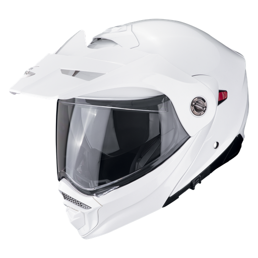 Casco Scorpion Adventure Adx-2 Solid Blanco perla
