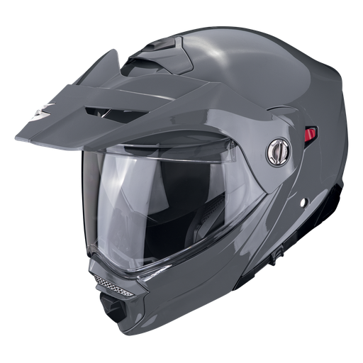 Casco Scorpion Adventure Adx-2 Solid Gris cemento
