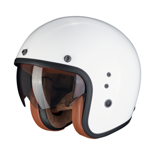 Casco Scorpion Jet Belfast Evo Luxe Blanco