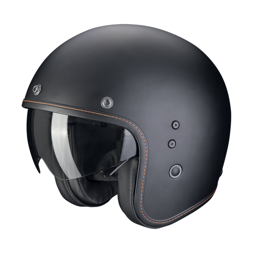 Casco Scorpion Jet Belfast Evo Solid Negro mate