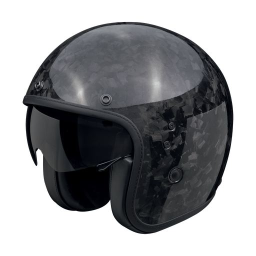 Casco Scorpion Jet Belfast Evo Onyx Carbon Solid Negro